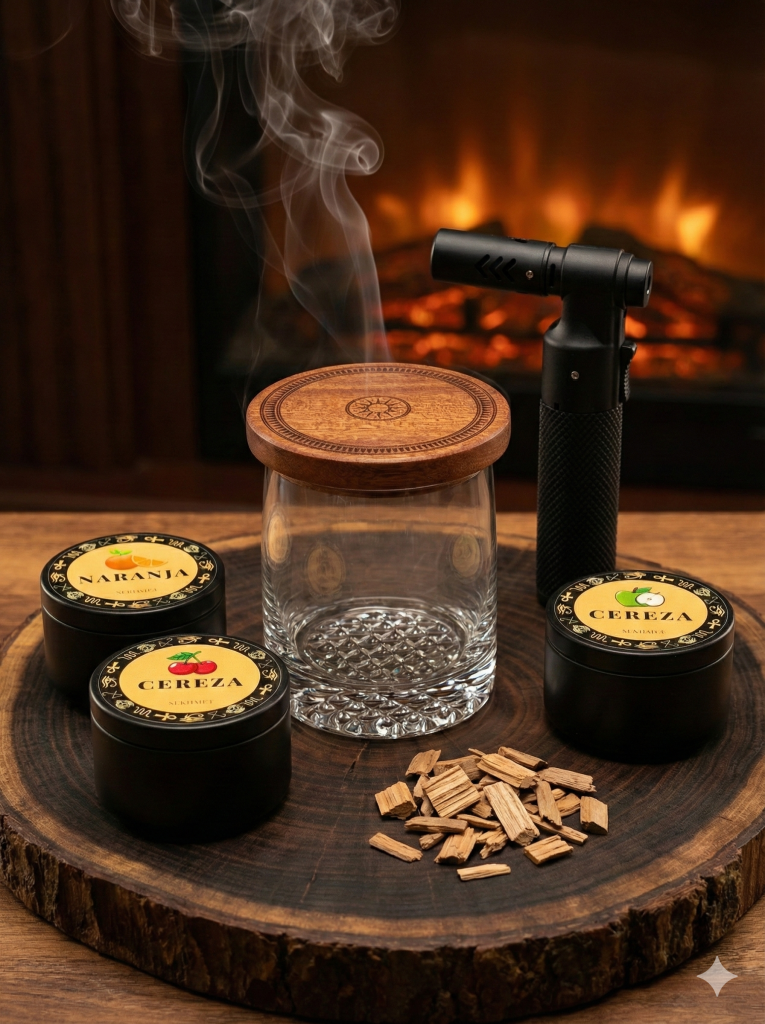 kit de ahumado de whisky