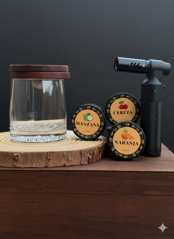 Kit de ahumado de whisky premium