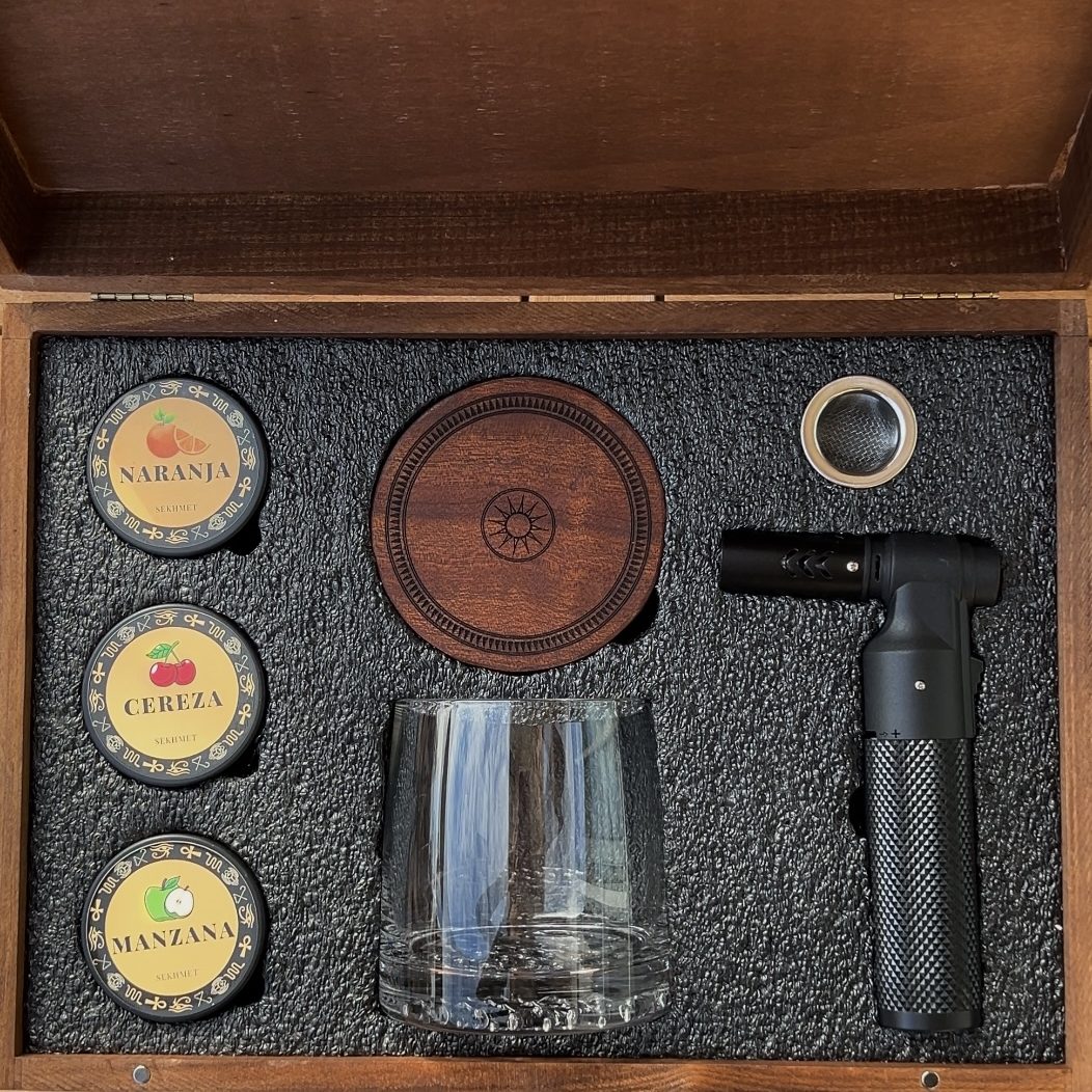 kit de ahumado de whisky sekhmet